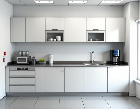 Corporate office kitchenette in Botany
